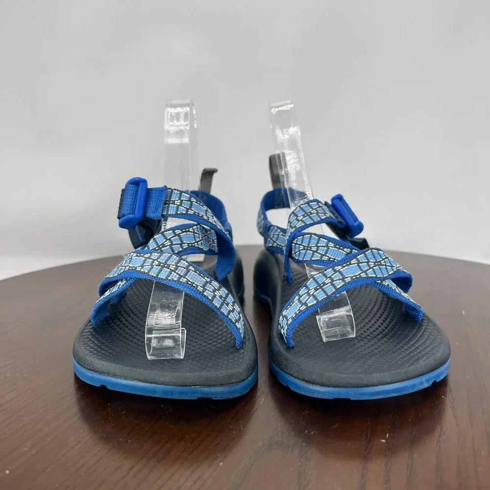 Chaco Z1 EcoTread Sandals Youth Kids 3 Blue Strappy Sport Hiking Outdoor J180061